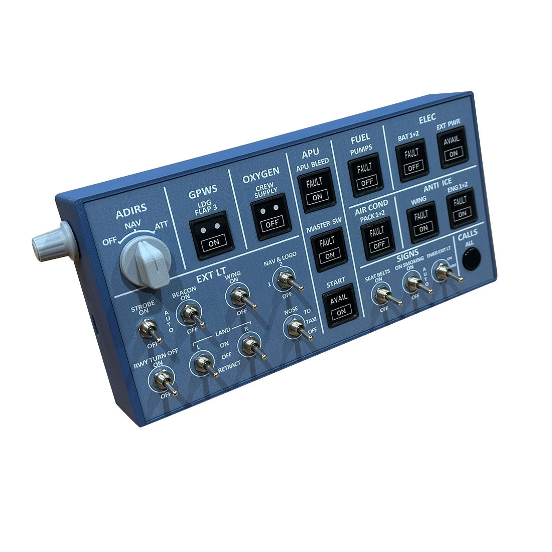 A320 Pro Mini Overhead Panel