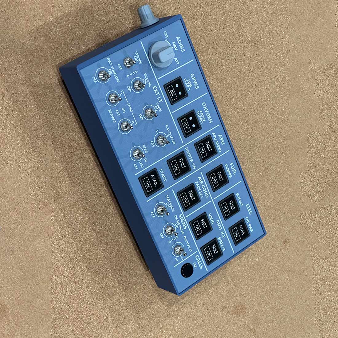 A320 Pro Mini Overhead Panel