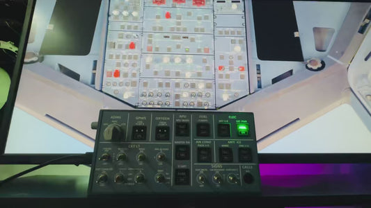 A320 Pro Mini Overhead Panel