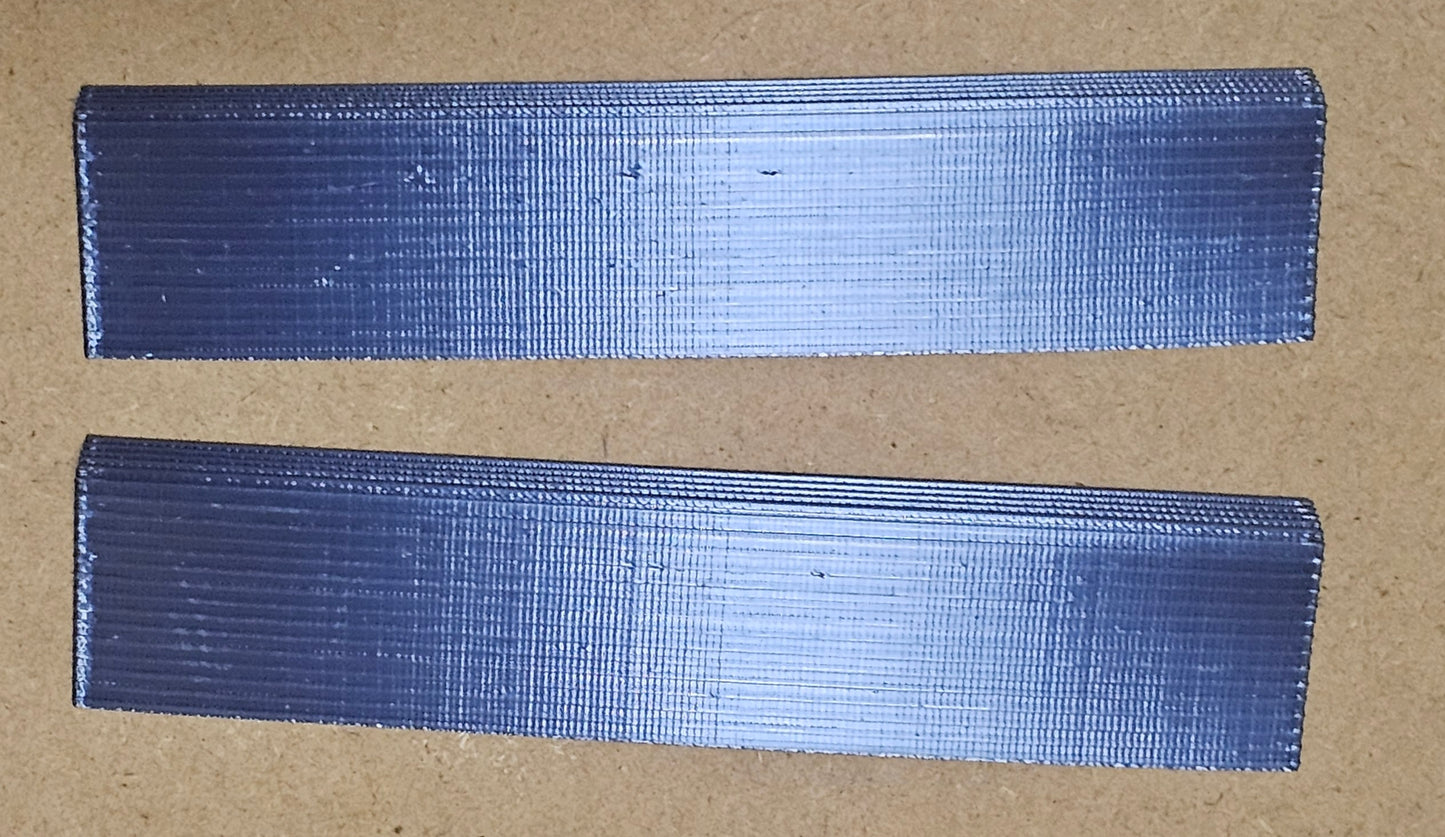 A320 Dummy Footrest Rubber Type Inserts Dark Blue